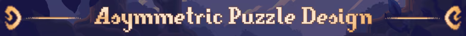 Deco header: Asymmetric Puzzle Design