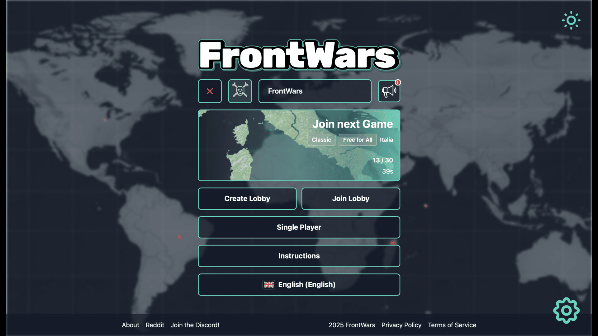 FrontWars screenshot 2
