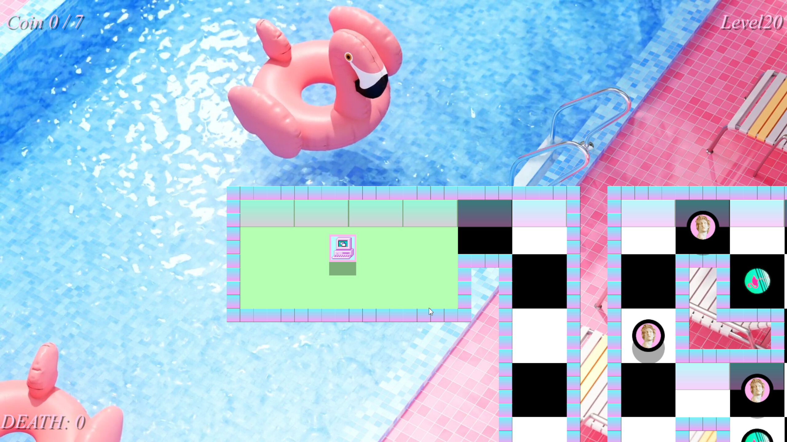 Vaporwave Hardest Game screenshot 10