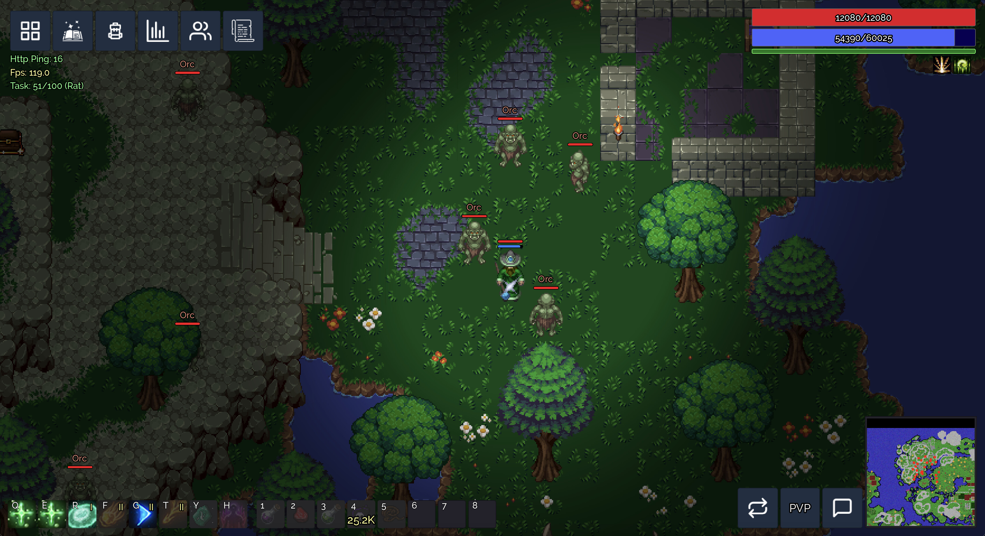 Halmgaard MMORPG screenshot 7