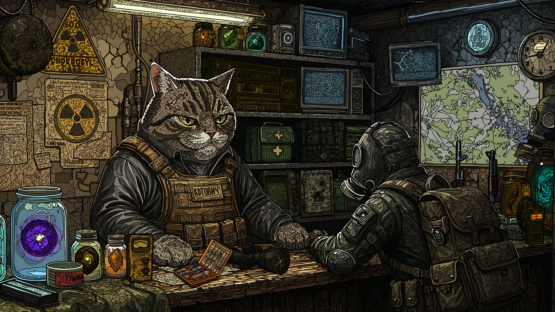 100 Chernobyl Cats screenshot 4