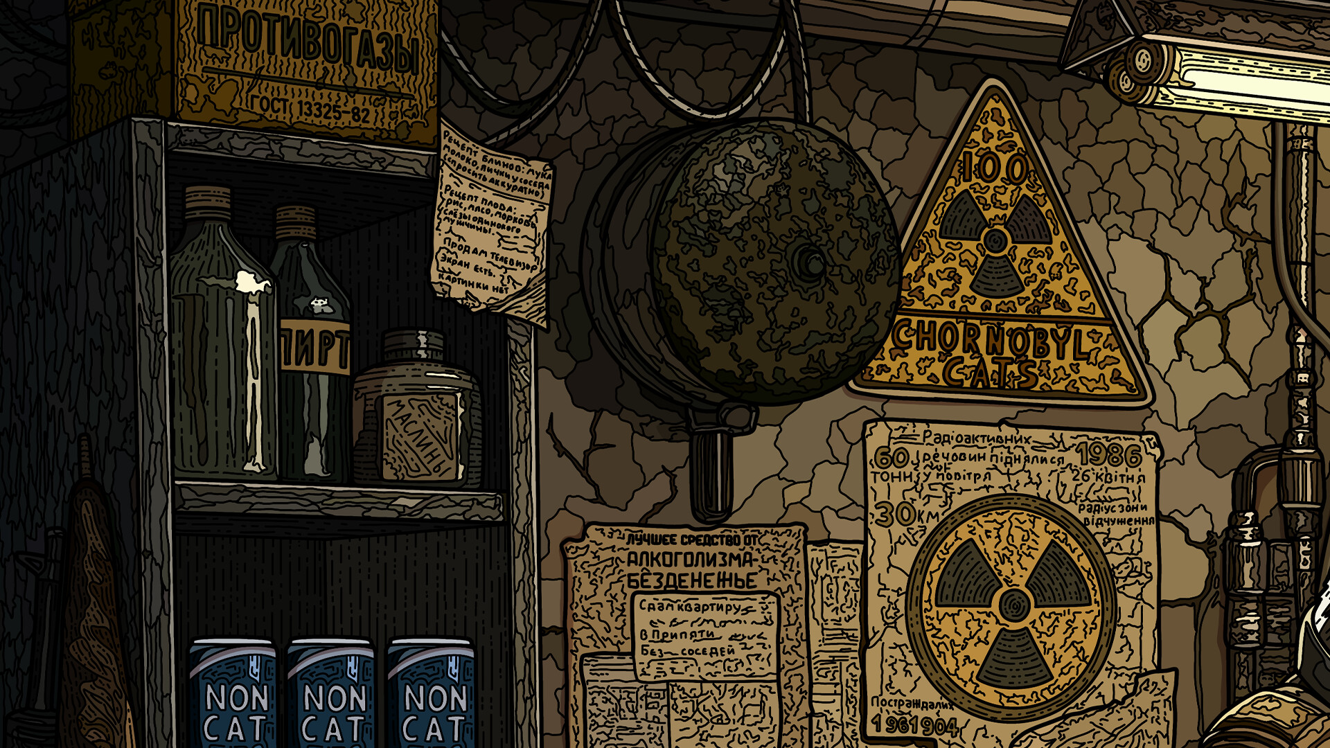 100 Chernobyl Cats screenshot 12