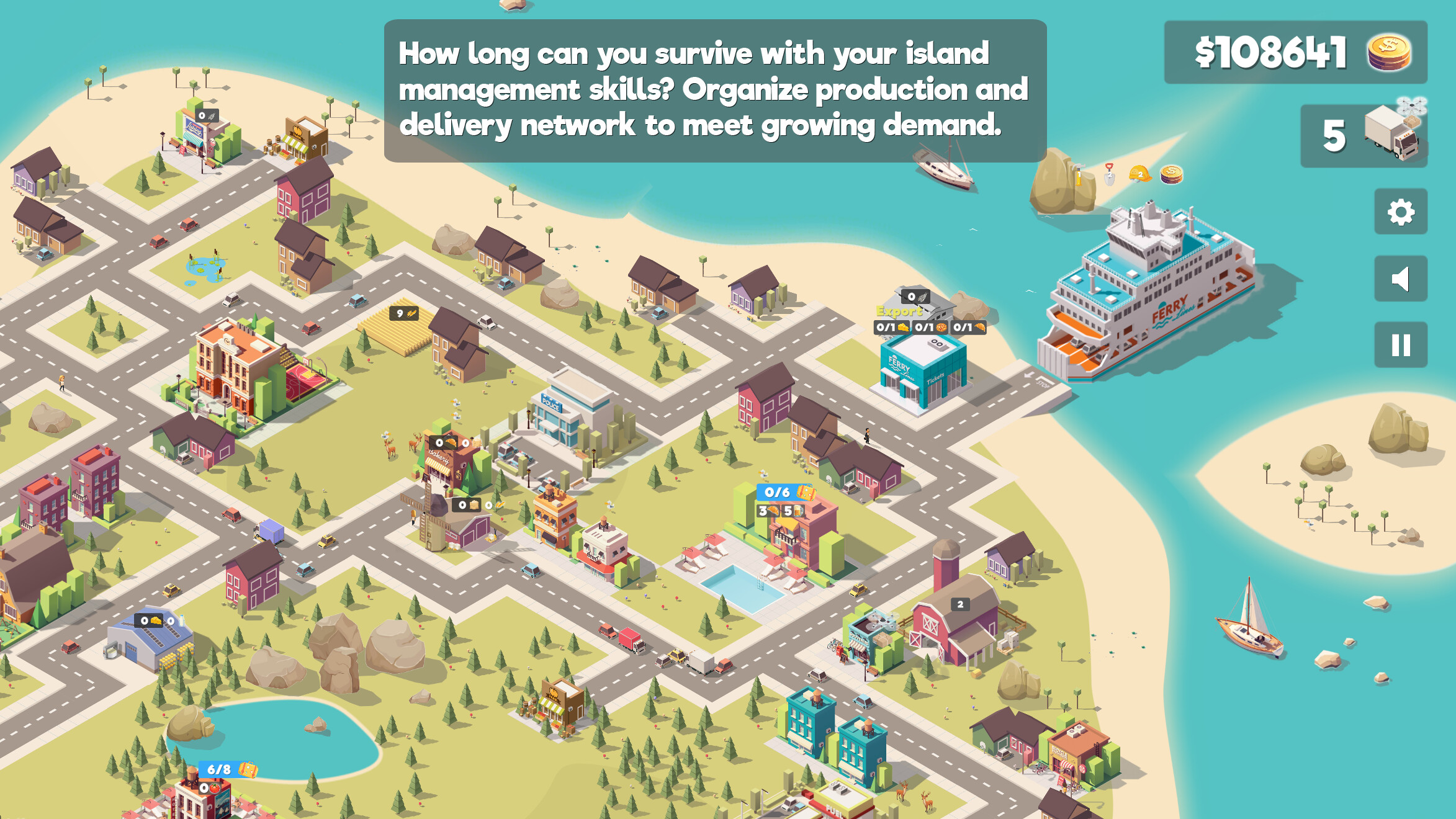 Island Mojo Blocks screenshot 1