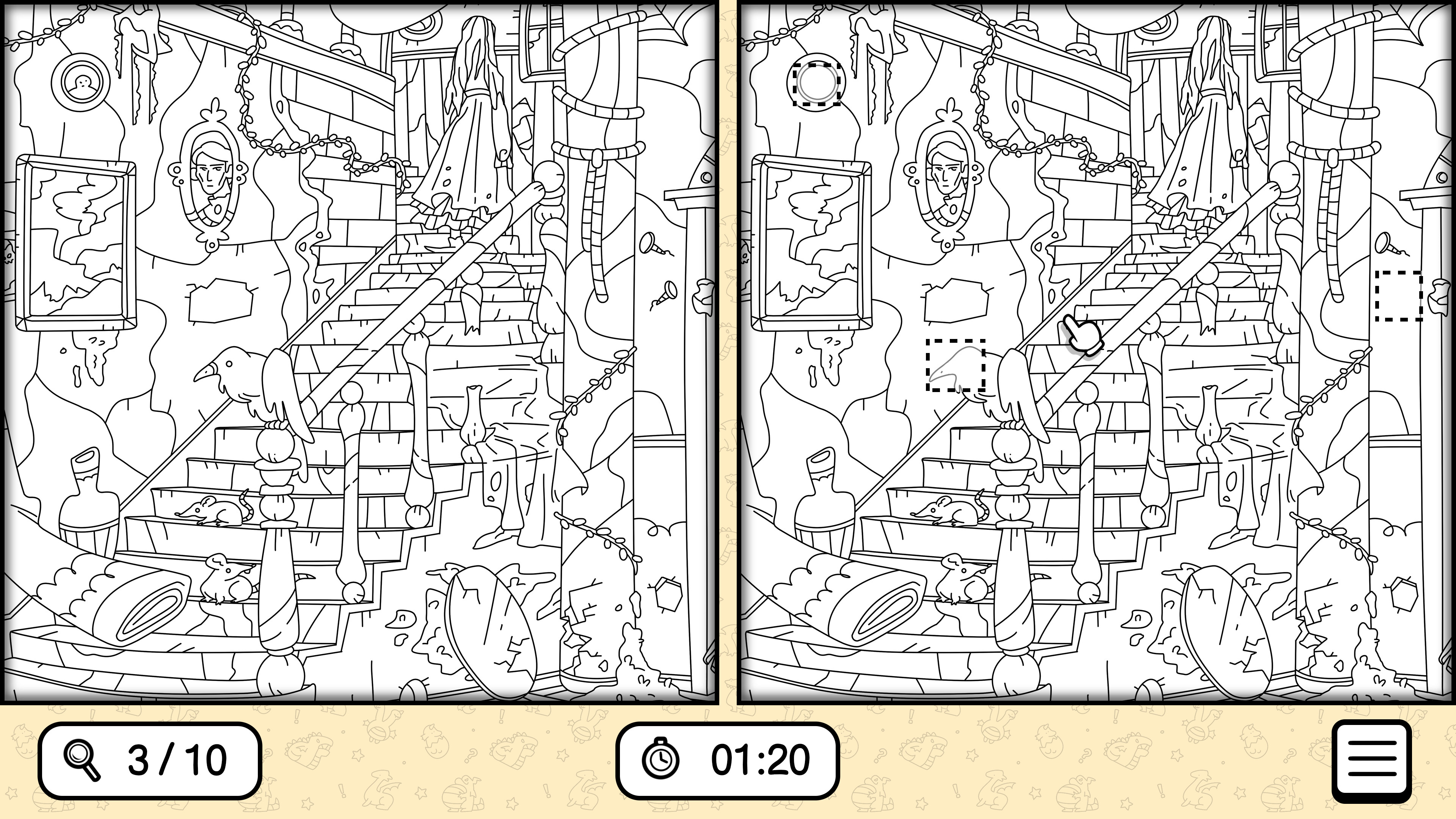 There's No Differences: Monsters screenshot 1