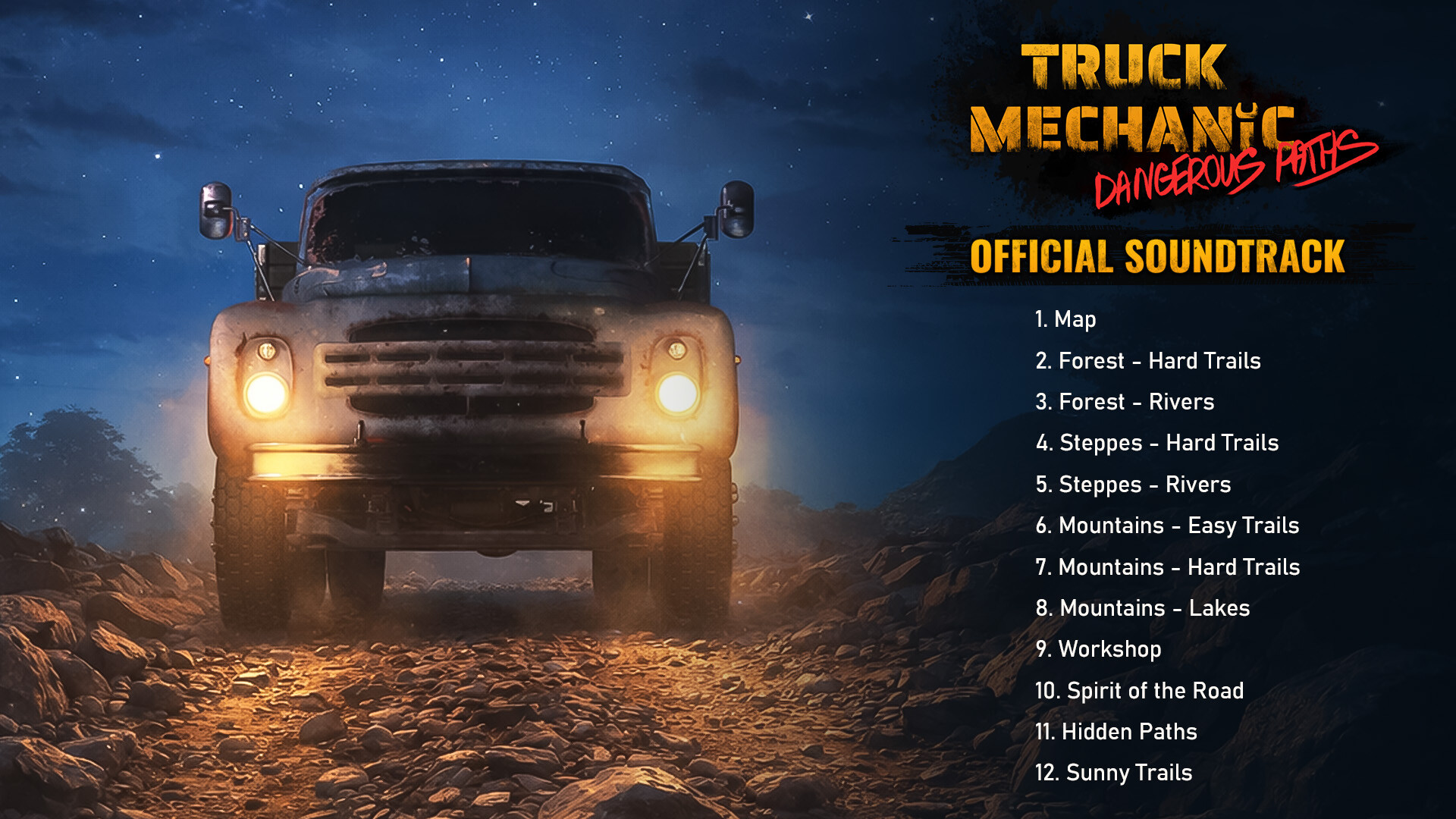 Truck Mechanic: Dangerous Paths Soundtrack screenshot 2