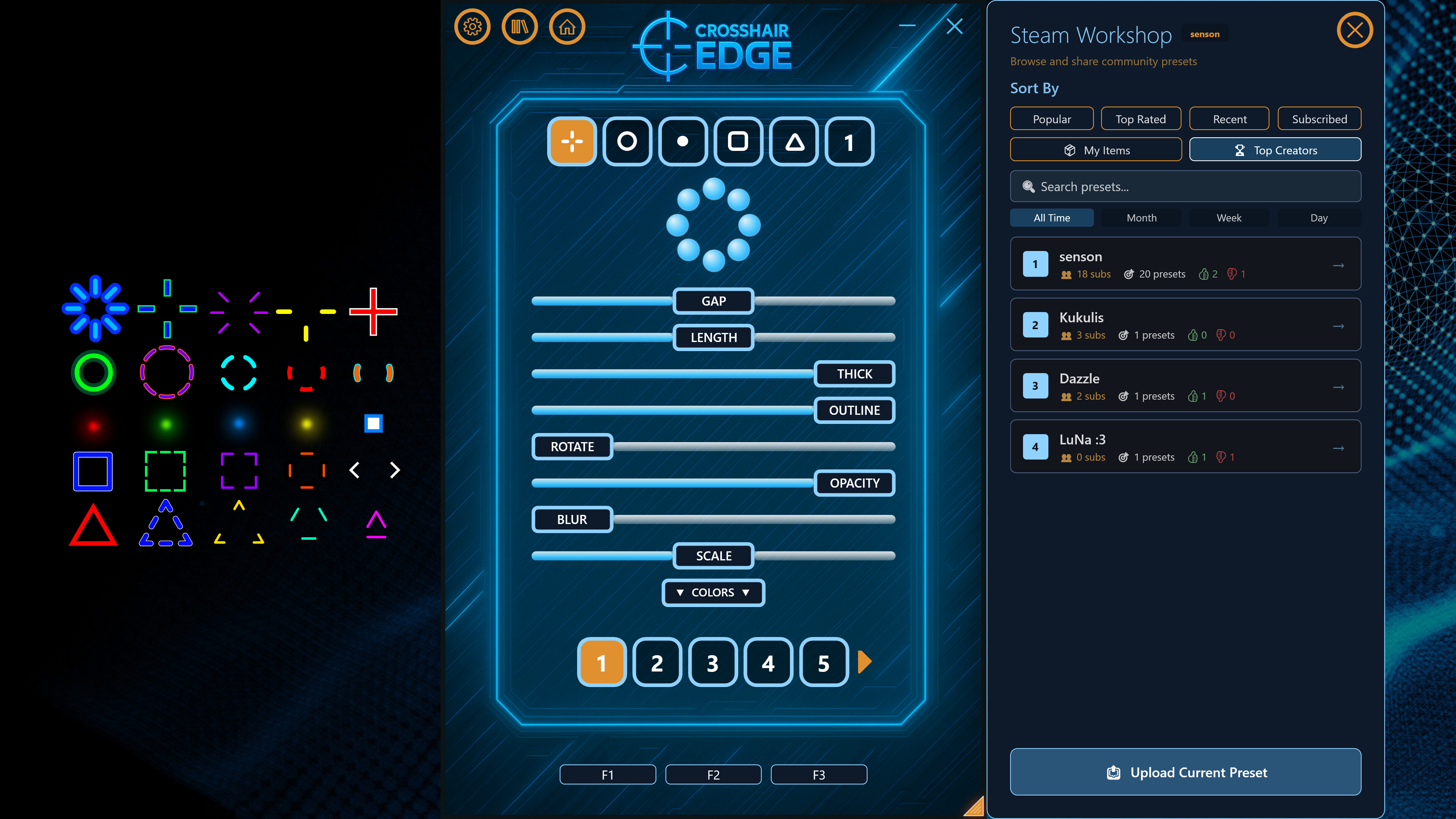 Crosshair EDGE screenshot 6