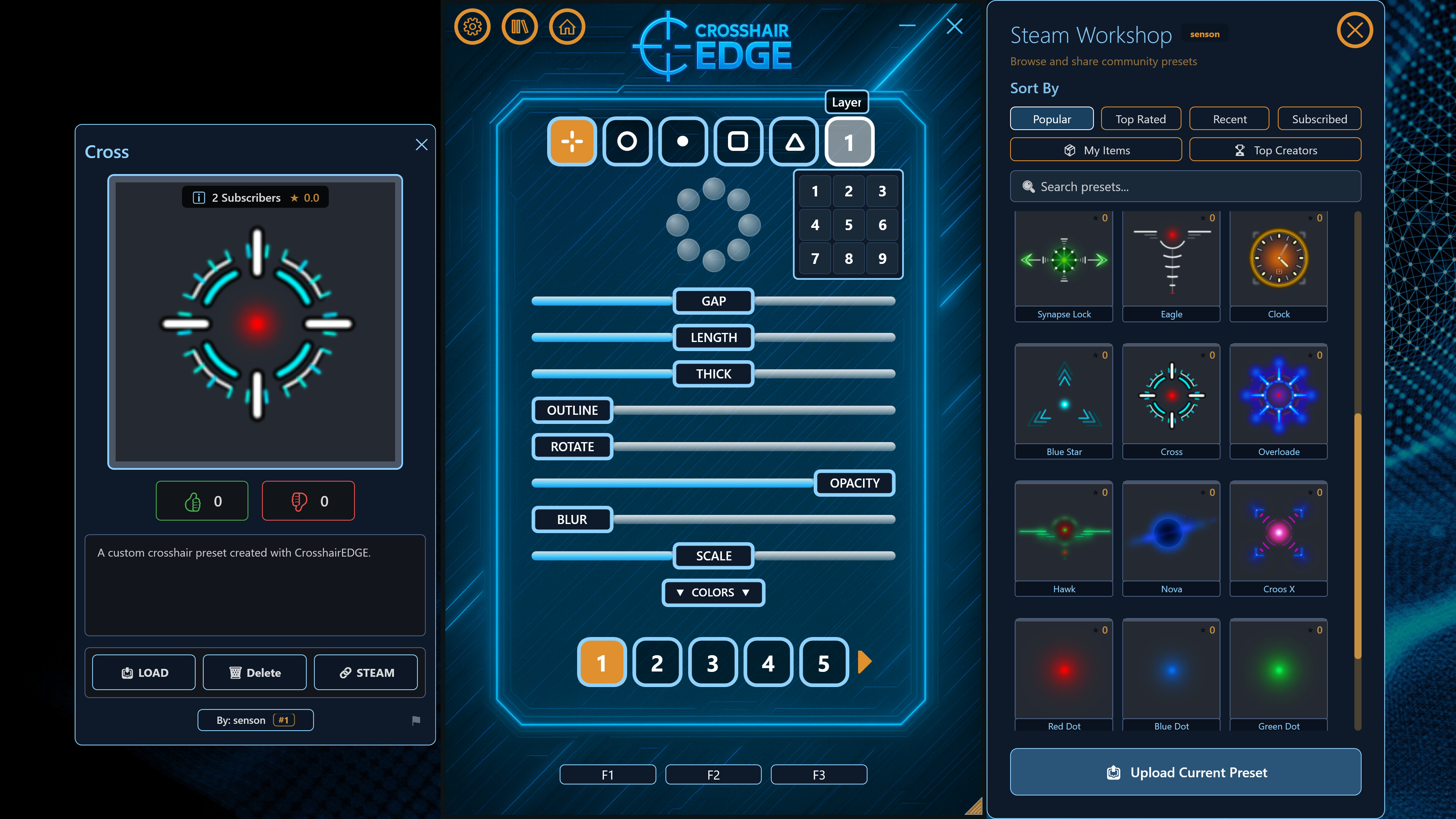 Crosshair EDGE screenshot 7