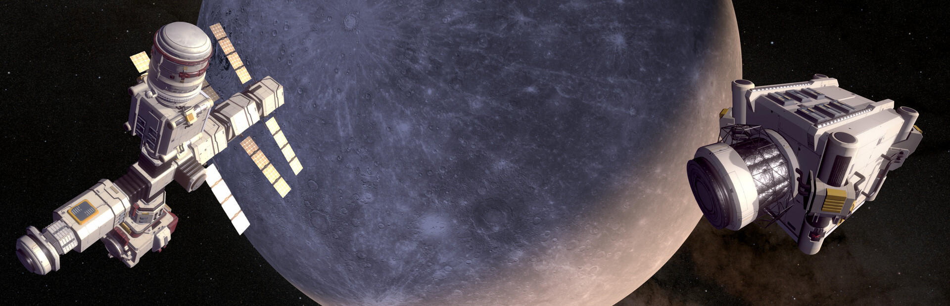 First Moon of Mercury