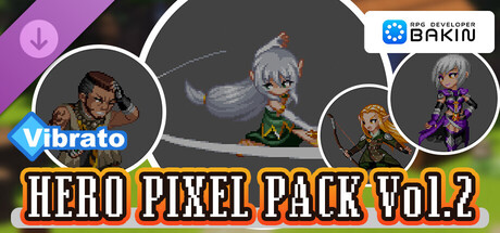 RPG Developer Bakin  Vibrato HERO PIXEL PACK Vol.2
