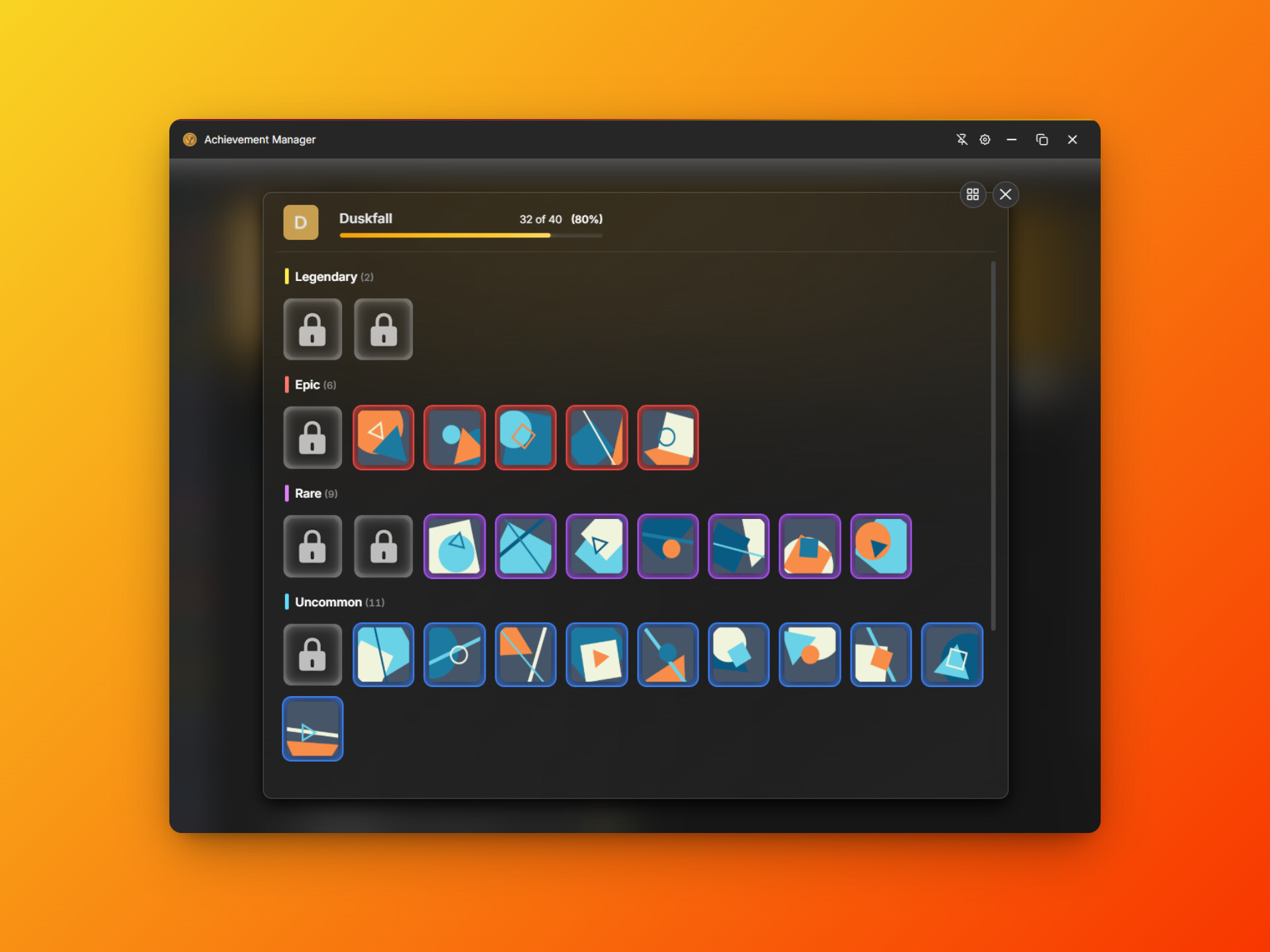 Achievement Manager screenshot 6