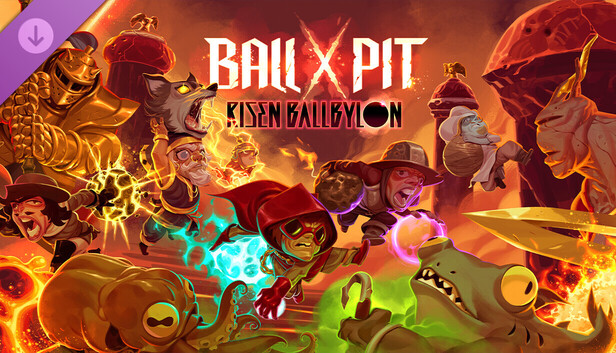 《BALL x PIT》官方宣傳圖(BALL x PIT: Risen Ballbylon Steam 商店頁)
