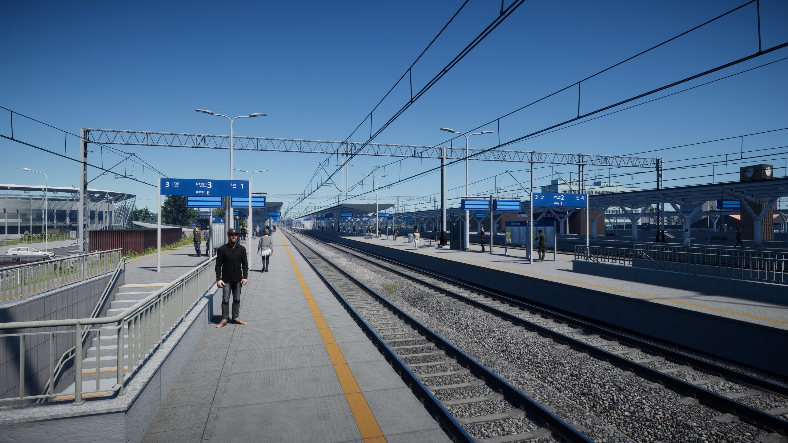 SimRail - The Railway Simulator: Łódź Junction screenshot 1