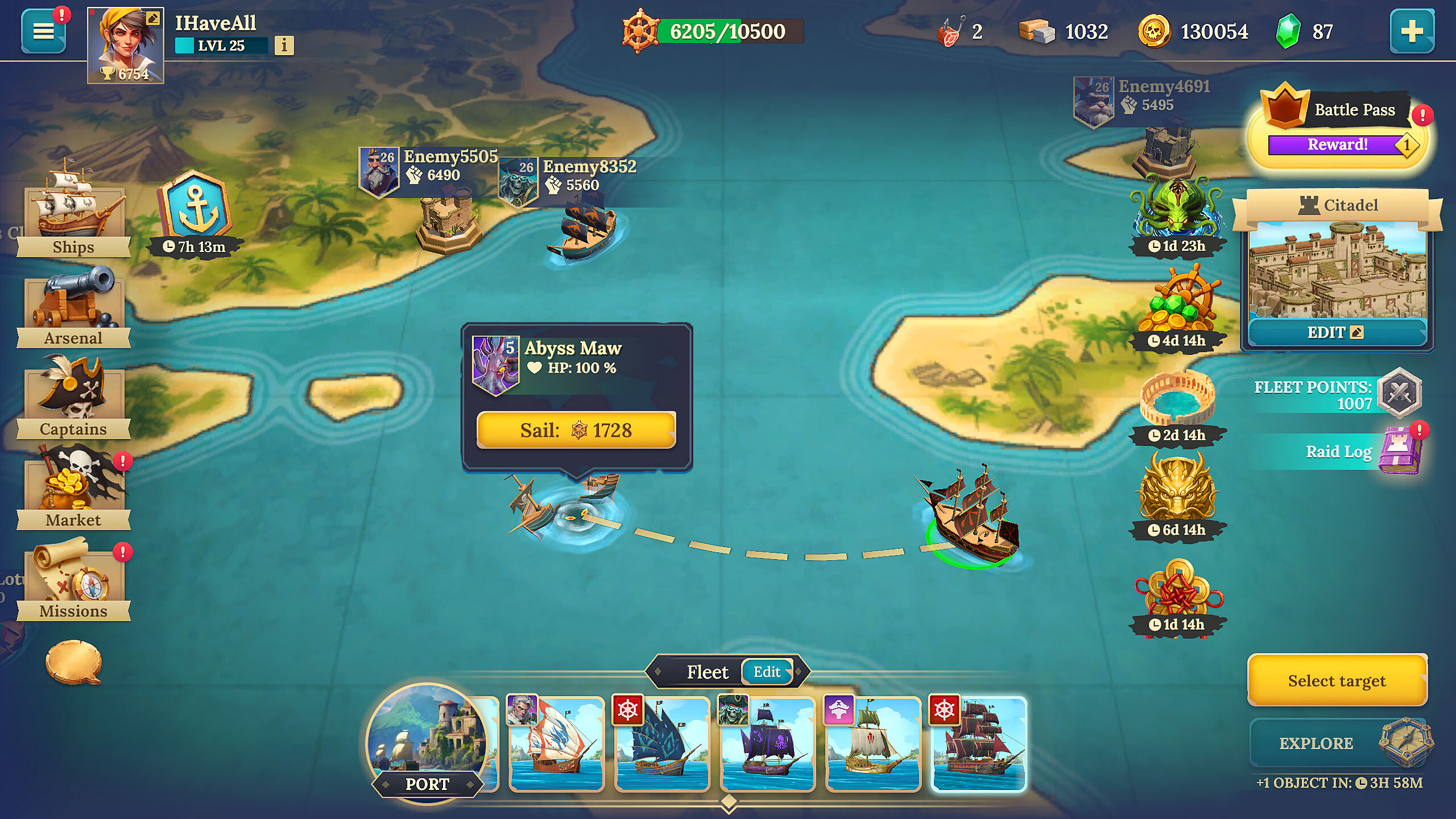 Pirate Ships screenshot 3