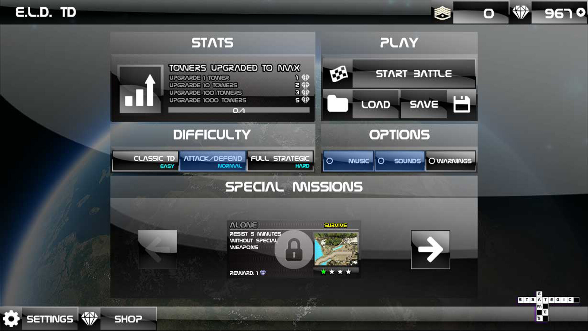 E.L.D. TD screenshot 1
