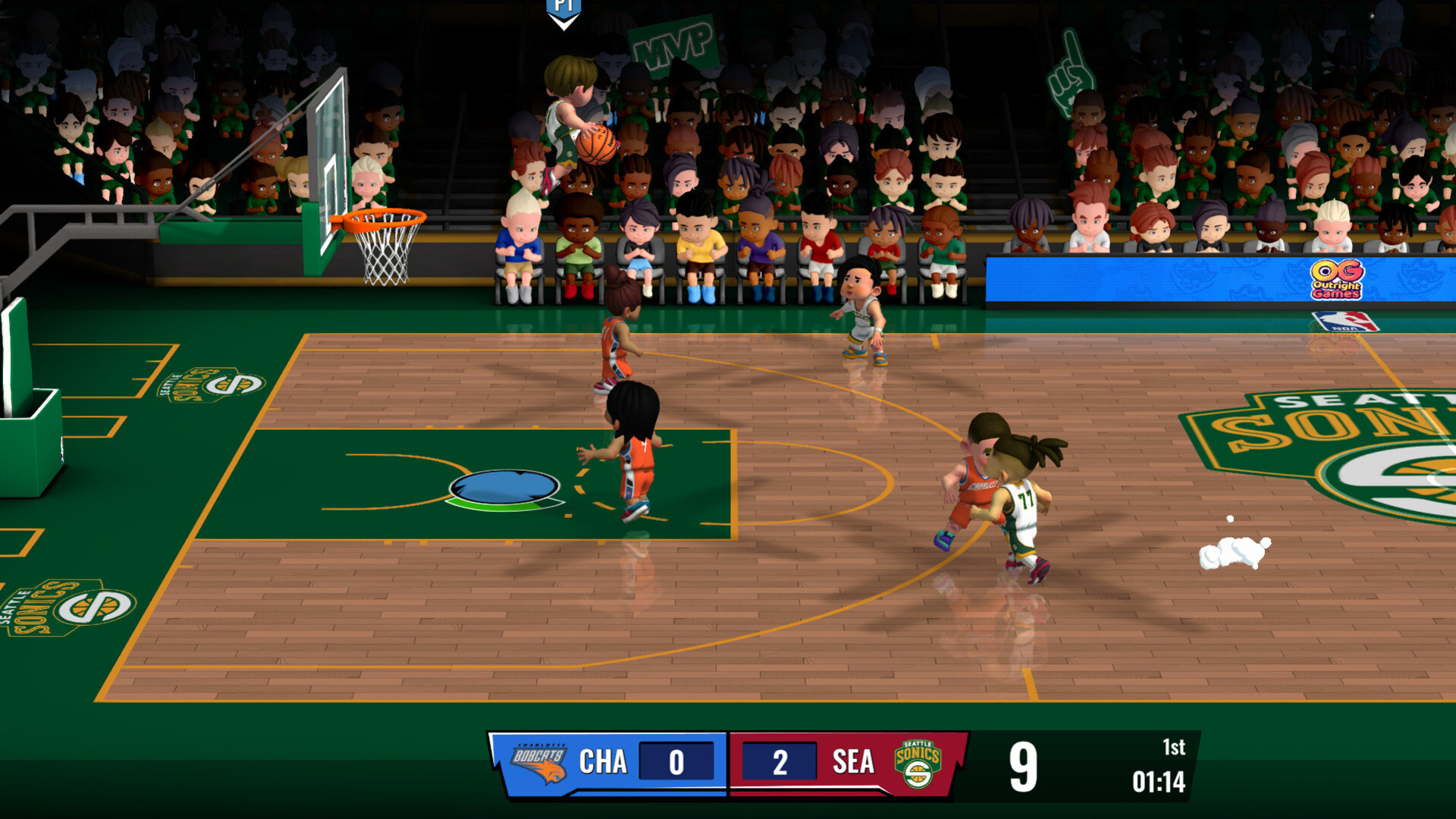 NBA BOUNCE - Retro Party Pack screenshot 3