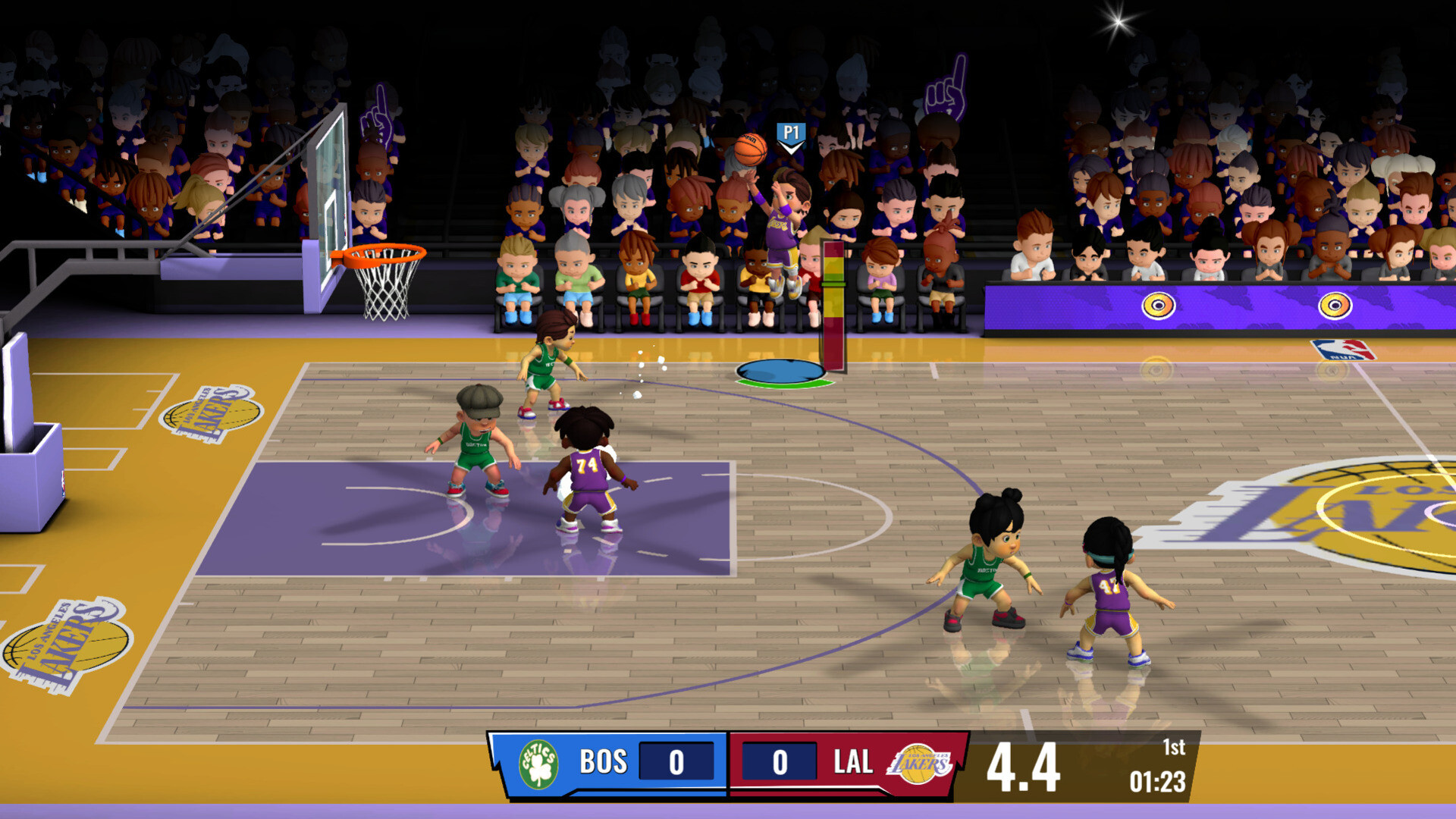NBA BOUNCE - Retro Party Pack screenshot 1
