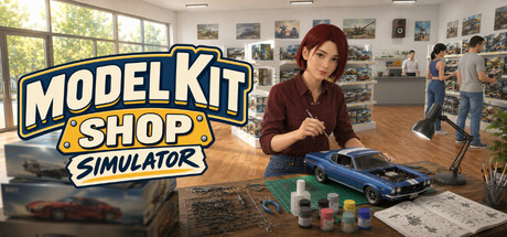 Model Kit Shop Simulator — Steam header