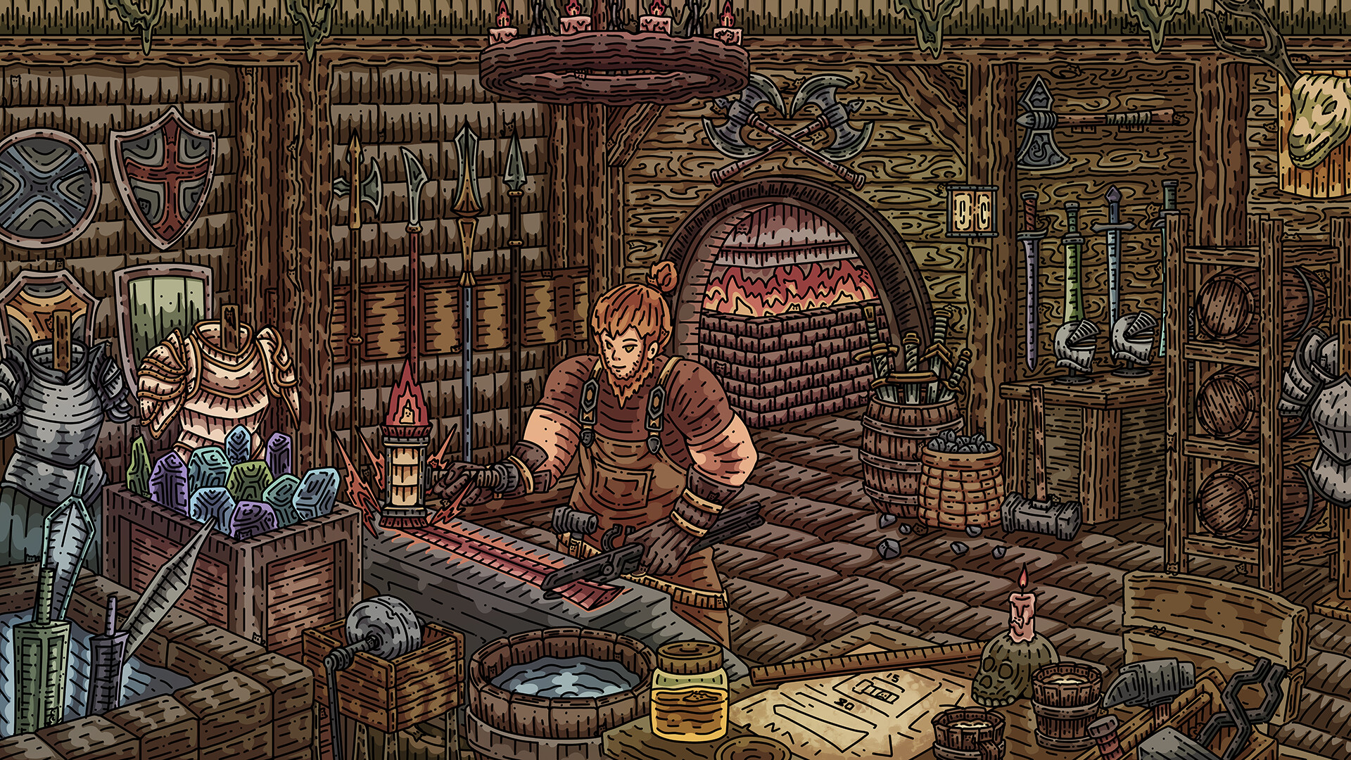 100 Blacksmith Cats screenshot 2