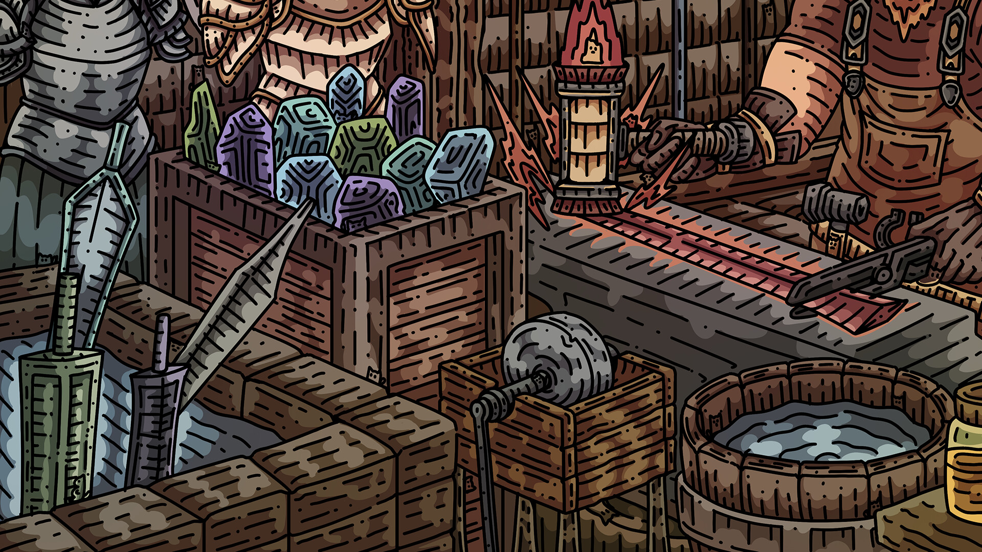100 Blacksmith Cats screenshot 3