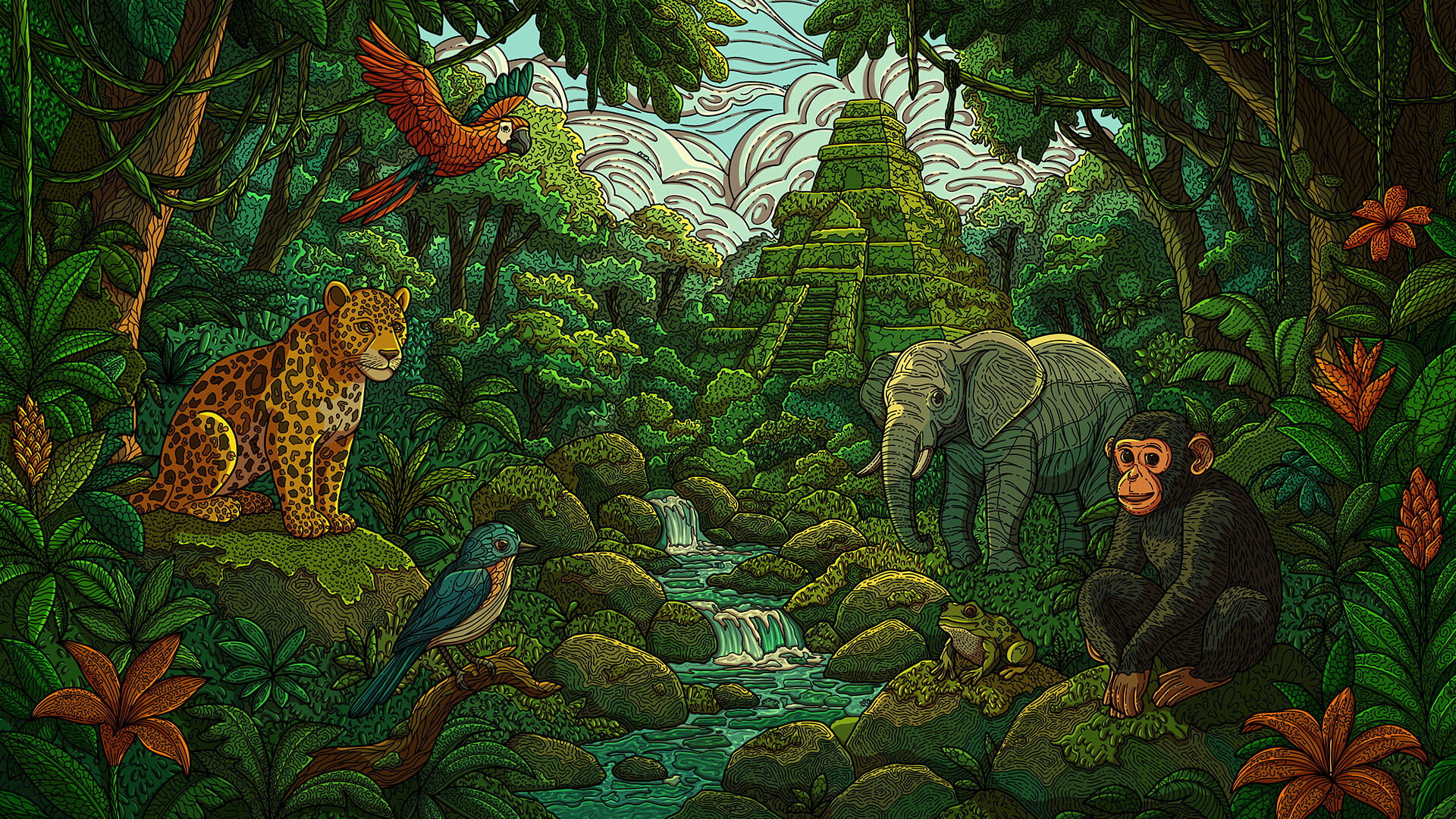 100 Jungle Cats screenshot 3