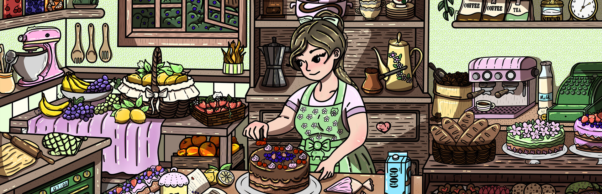 100 Bakery Cats