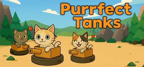 Purrfect Tanks - The Yarnpocalypse — Steam header