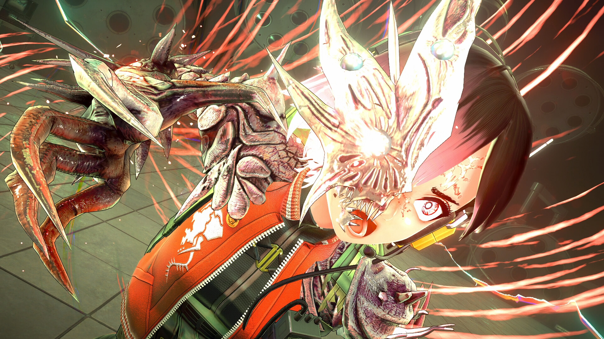 ANOMALITH 異形化スキル発動時のシーン