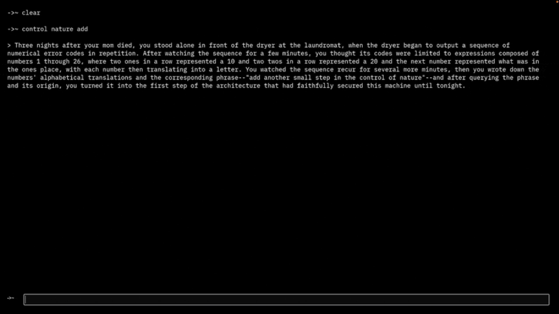 Terminal screenshot 12