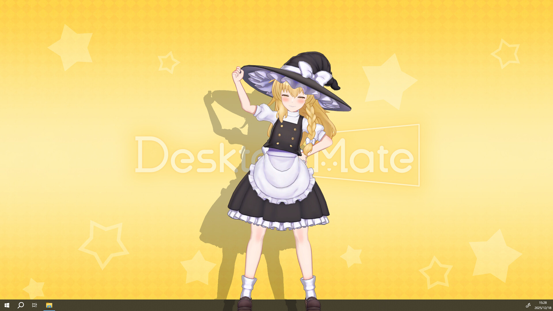 Desktop Mate 東方Project 霧雨魔理沙 DLC · Desktop Mate Touhou