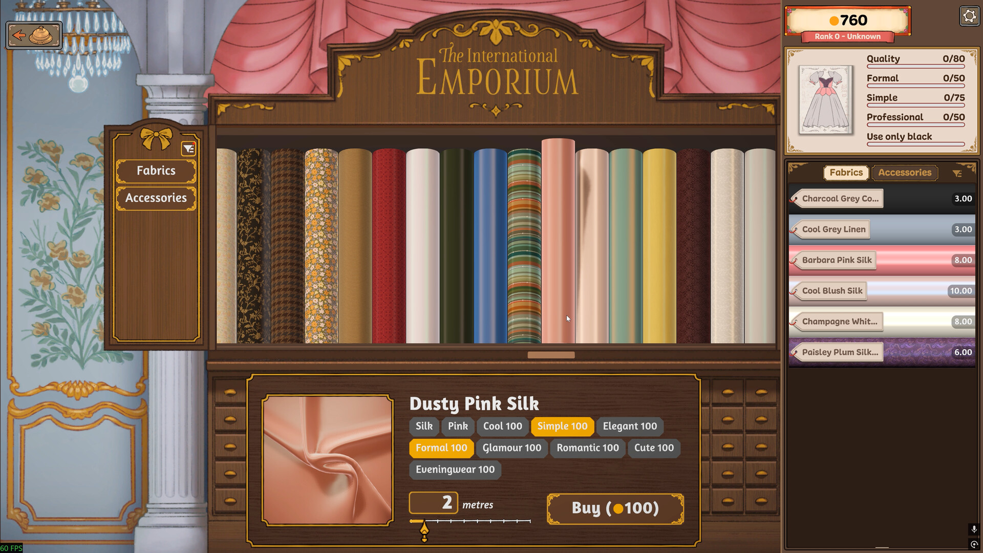 Dressmaker game revenue and stats on Steam – Steam Marketing Tool