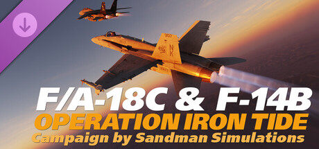 DCS: F/A-18C & F-14B Operation Iron Tide Campaign by Sandman Simulations