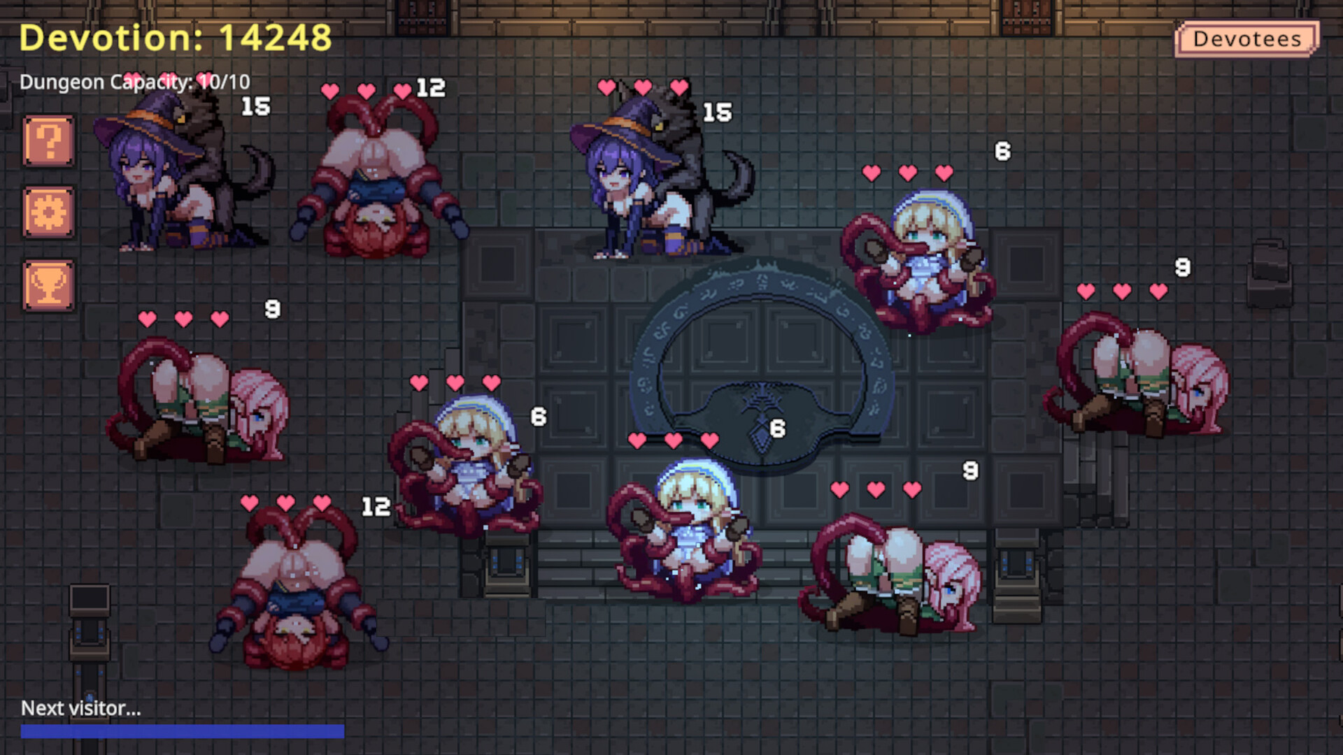 [SLG/PC/官忠] Dungeon Devotion v1.2c 官忠步兵版 [FM/100M/百度微云]