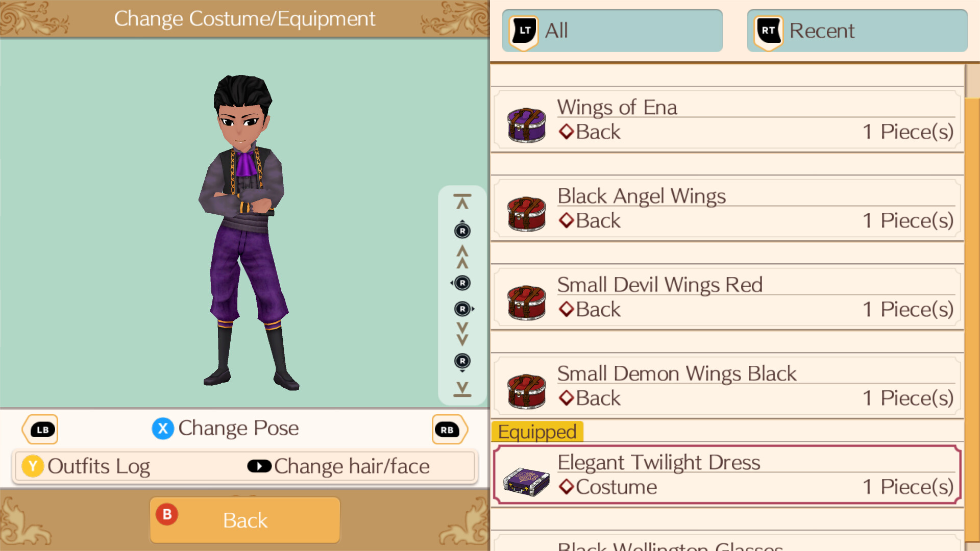 Nightfall Attire - WorldNeverland - Daily Life in the Elnea Kingdom - Another Life Adventure screenshot 1