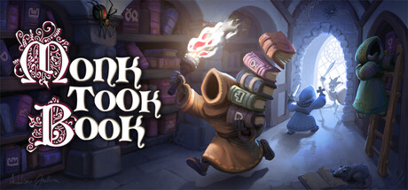 Monk Took Book — Steam header