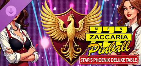 Zaccaria Pinball - Star's Phoenix Deluxe Pinball Table