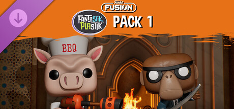 Funko Fusion - Fantastik Plastik Pack 1 - Monkey Assassin and Sam