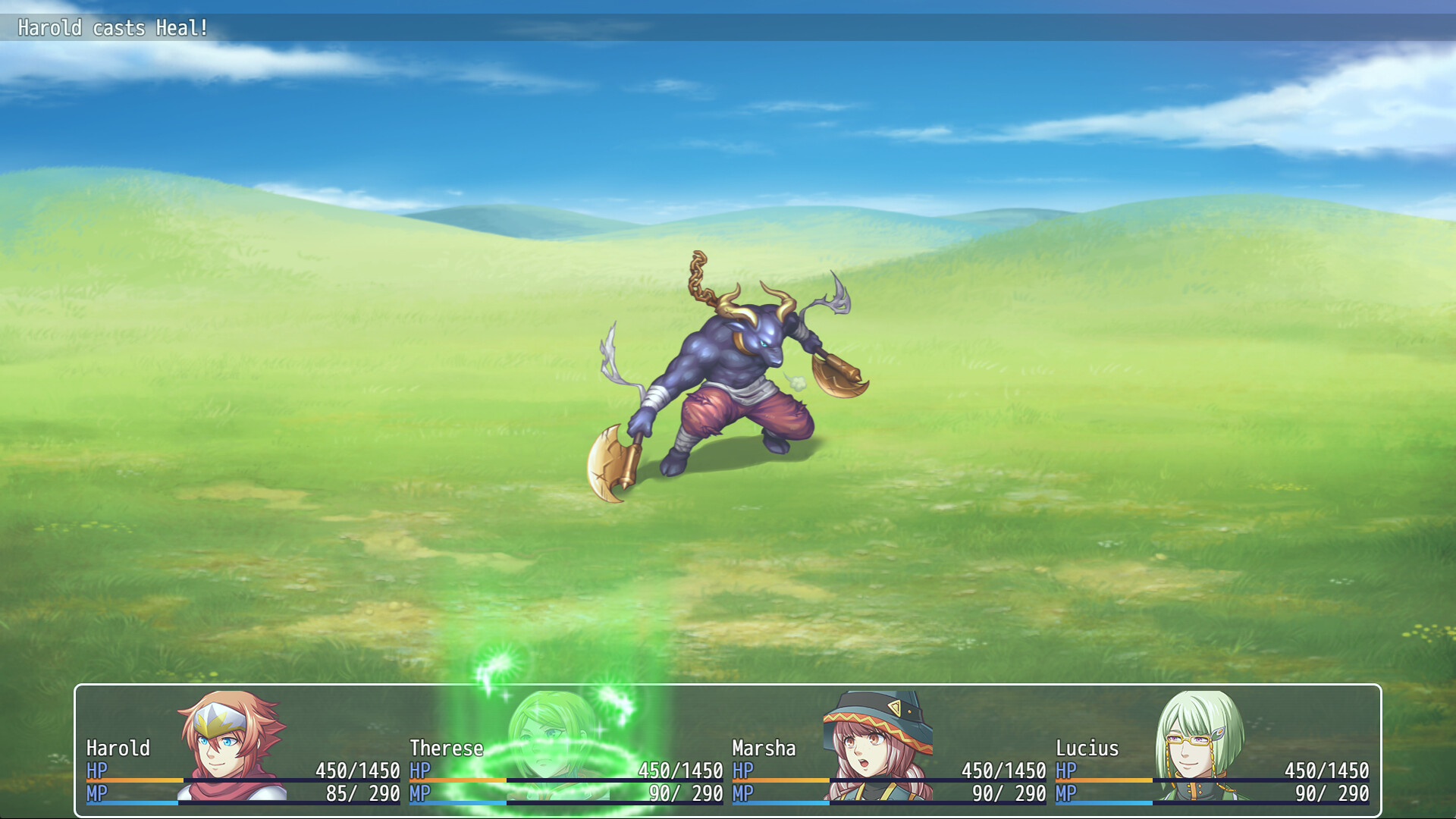 RPG Maker MV - FV Actor Animations Plugin screenshot 1