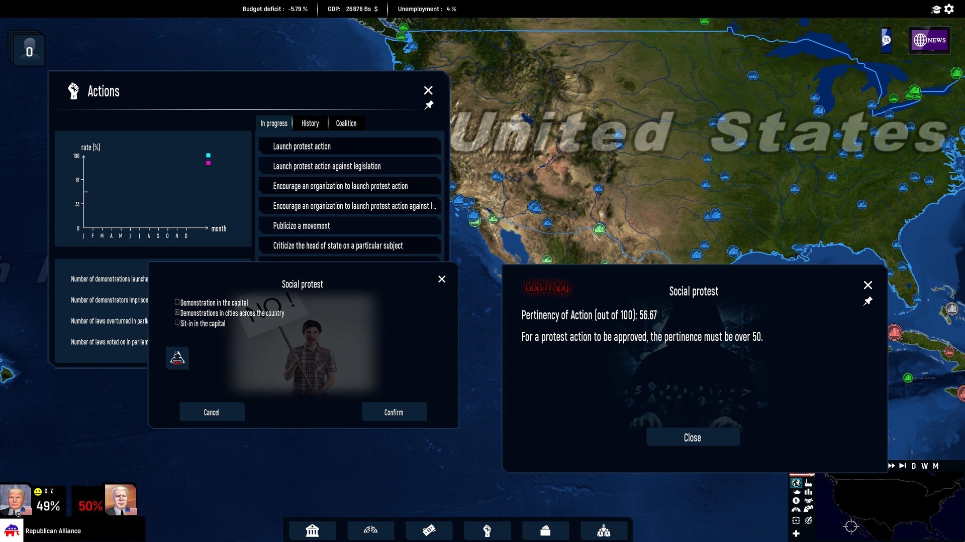 God N Spy Add On For Geo Political Simulator 2026 Edition On Steam Ss 