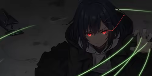 澪が悪魔の力を使い攻撃している様子