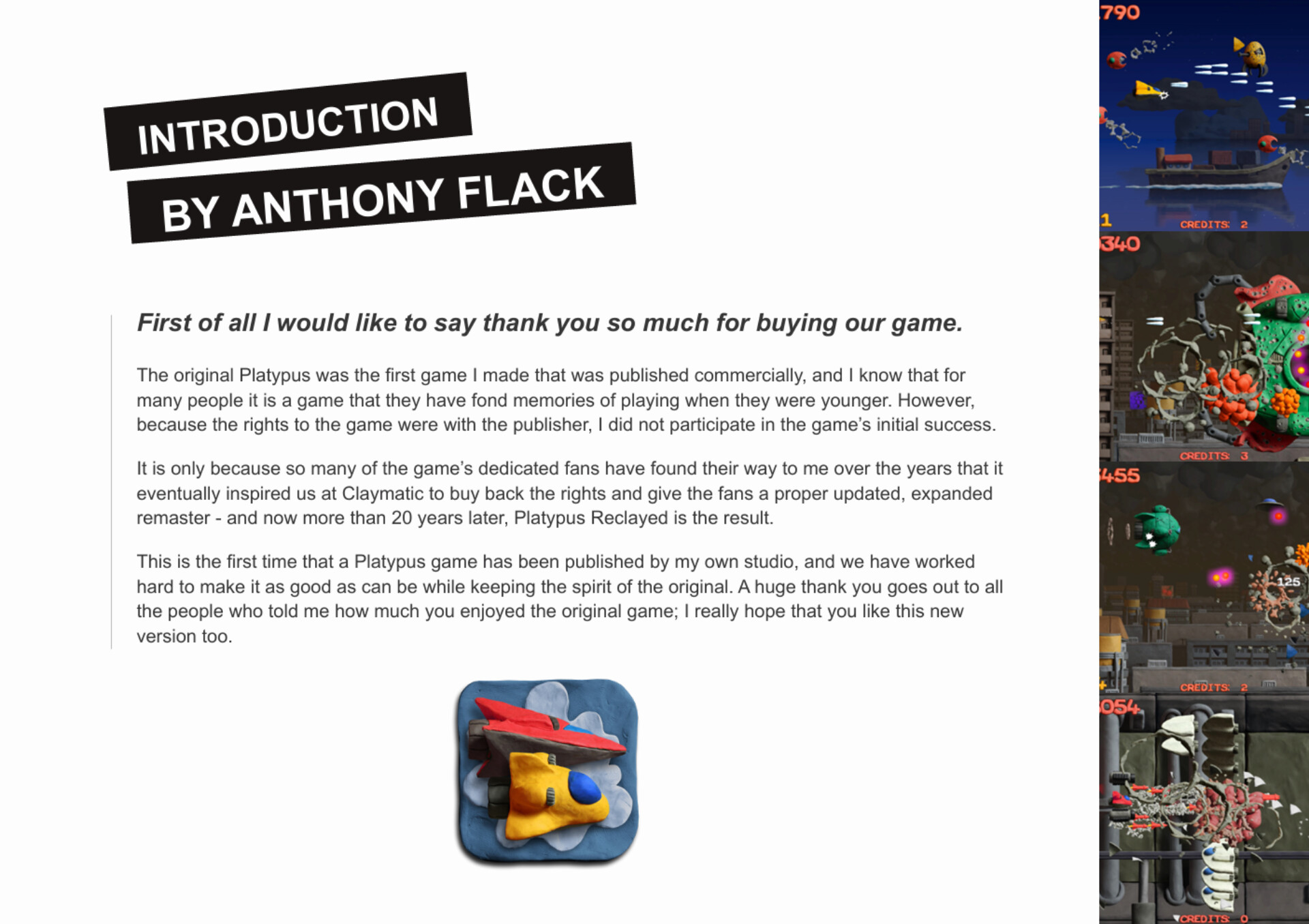Platypus Reclayed Artbook screenshot 2