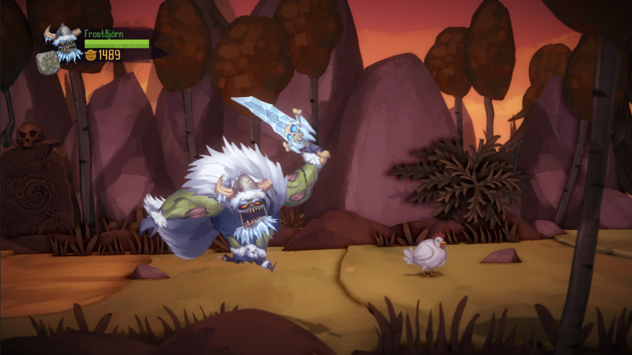 Zombie Vikings - Frostbjörn Character screenshot 1