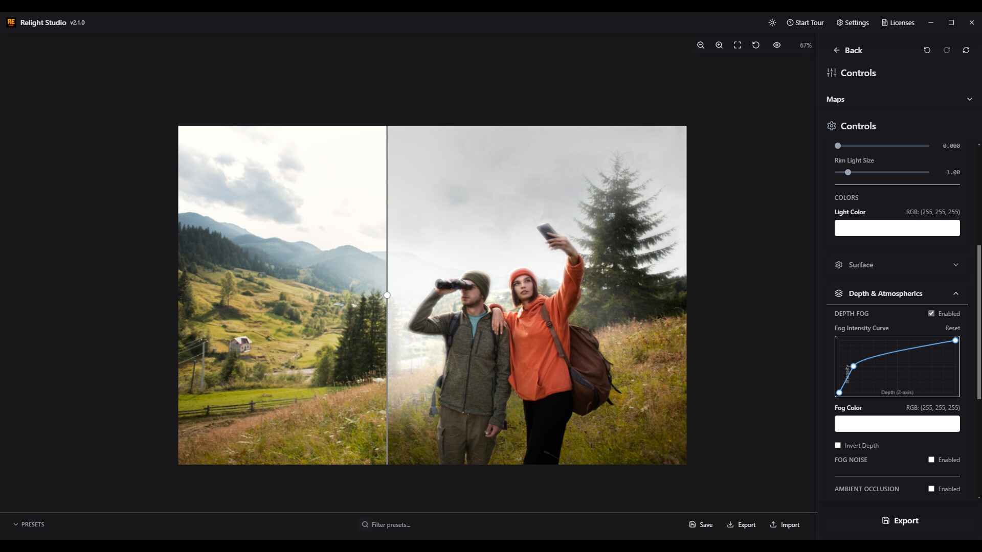 Relight Studio screenshot 1