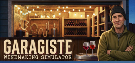 Garagiste: Winemaking Simulator — Steam header