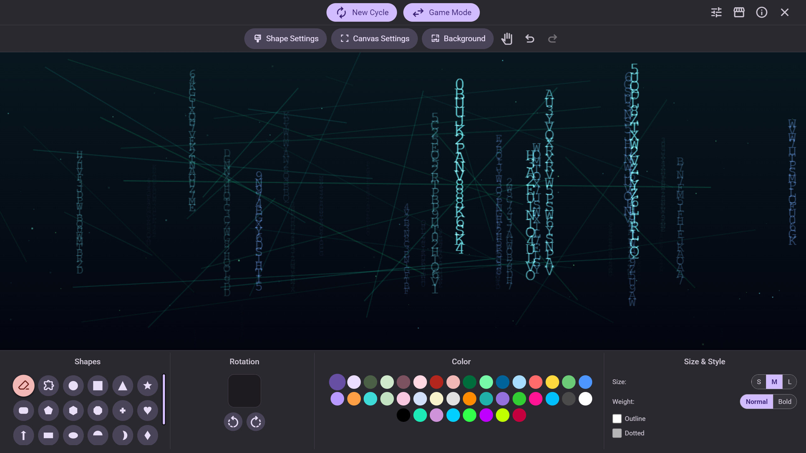 Shapeweaver - Digital & Sci-Fi Background Pack screenshot 7