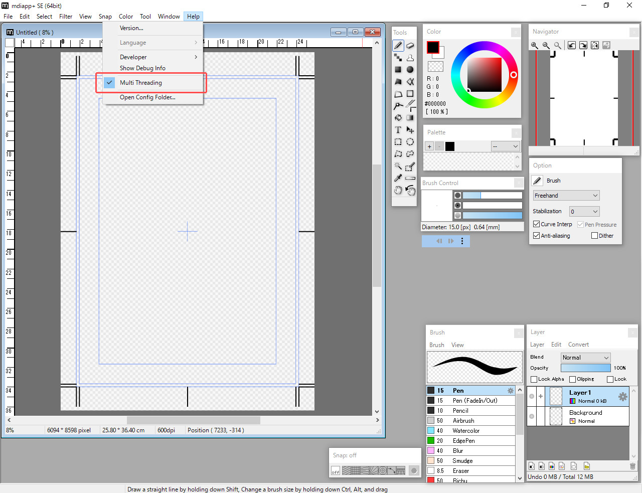 mdiapp+ SE screenshot 4