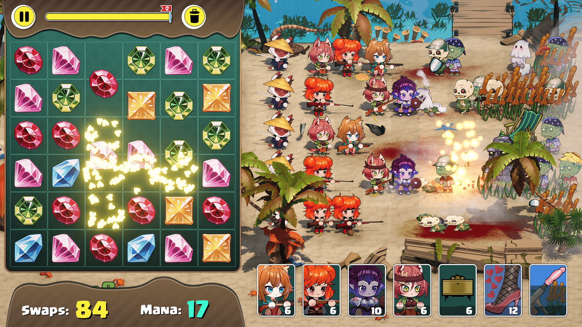 Harem vs Zombies screenshot 3