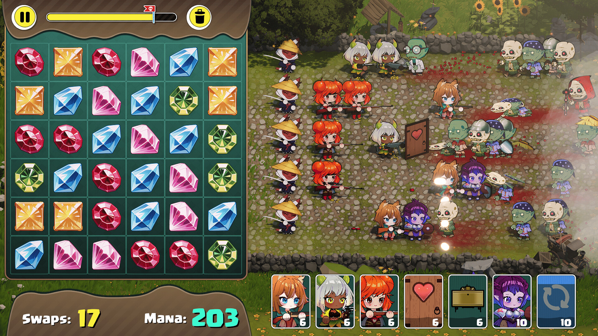 Harem vs Zombies screenshot 5