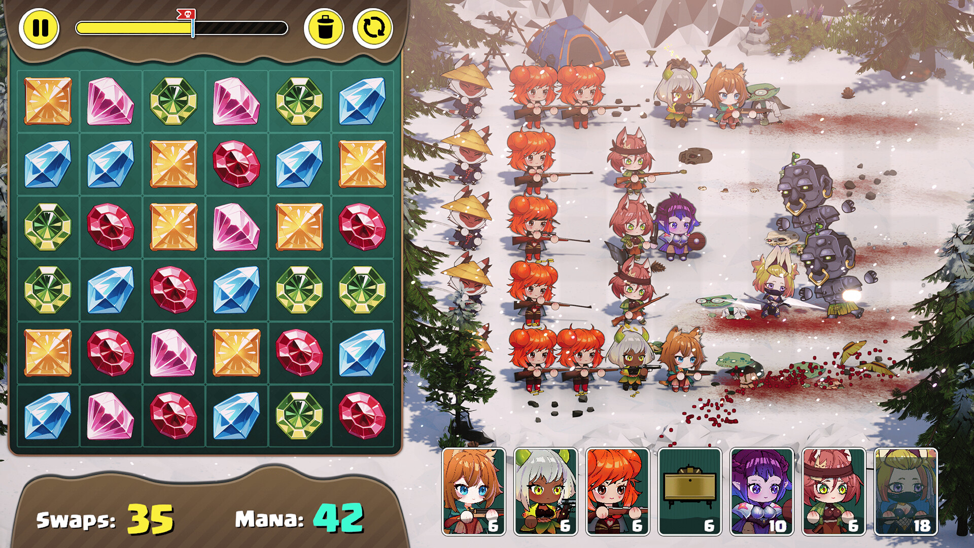 Harem vs Zombies screenshot 1
