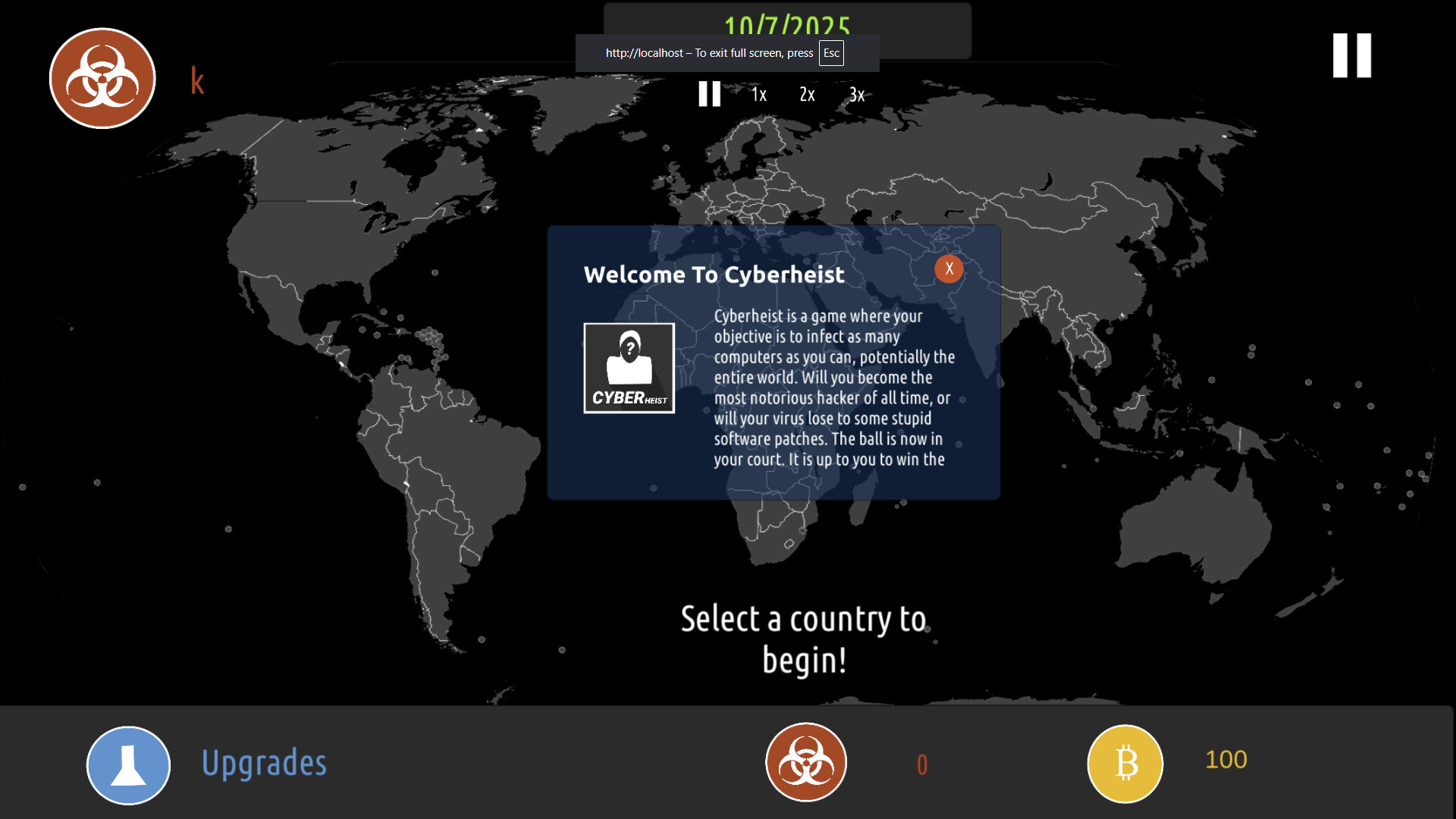 Cyberheist screenshot 2