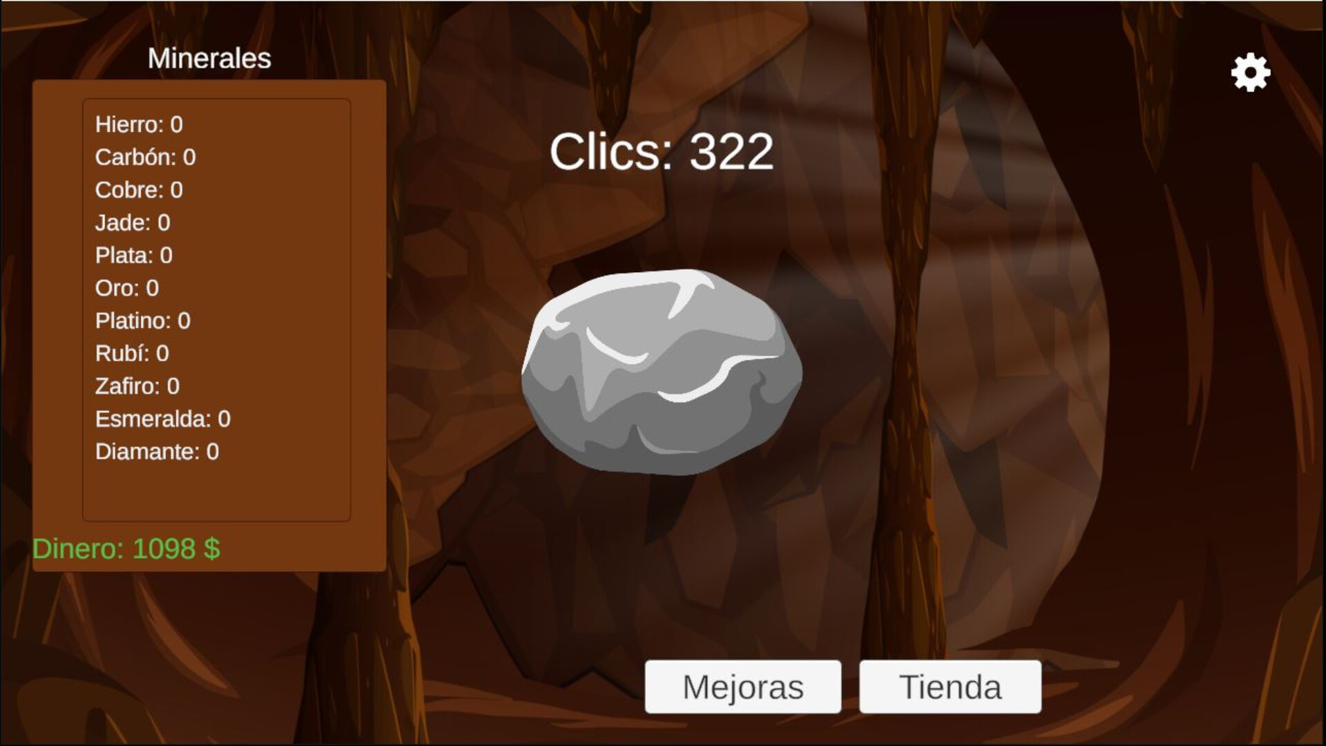 Rock Clicker screenshot 1